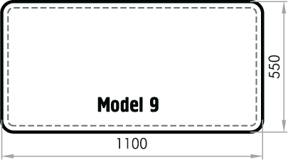 Бювар Model 9 кожа CUOIETTO + кожа Madras (задник)