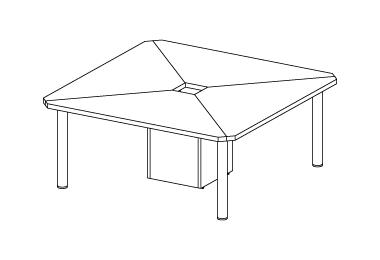 60S002 Конференц-стол