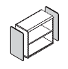Боковые панели для низких шкафов 170 451
