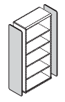 Боковые панели для высоких шкафов 170 453